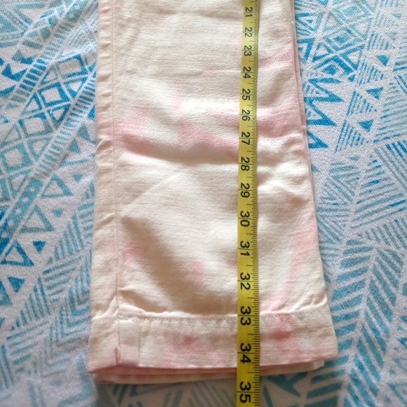 Lucky Brand Mid Rise Utility Straight Jeans Tie Dye - Picture 6 of 11